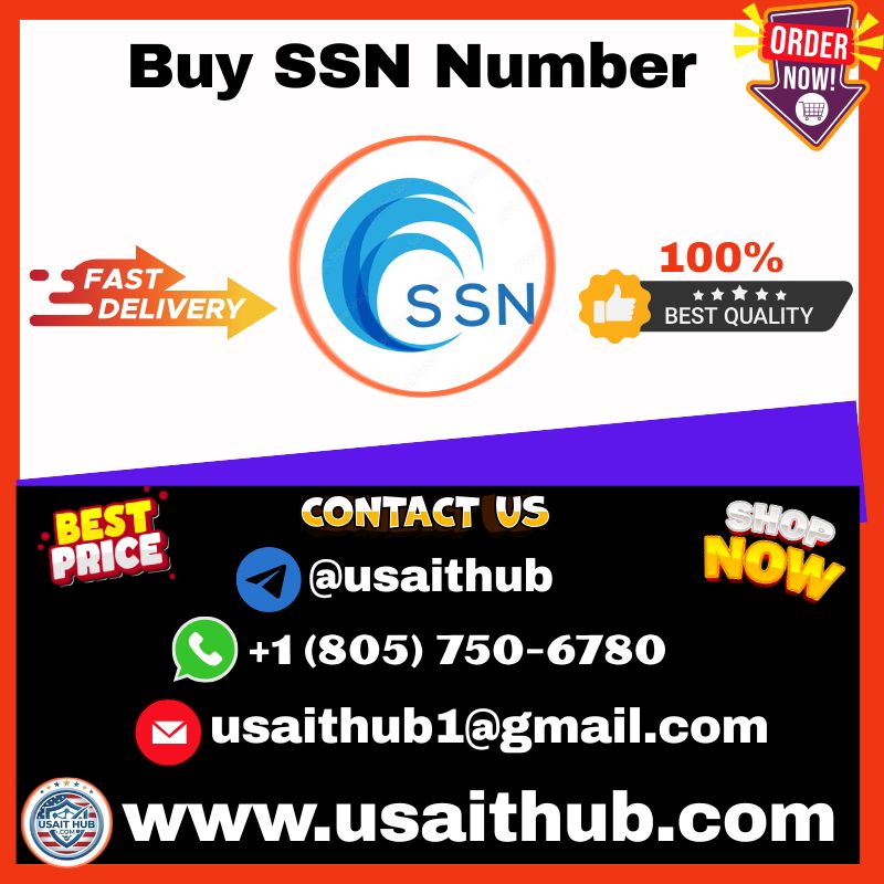 Buy SSN Number Buy SSN Number